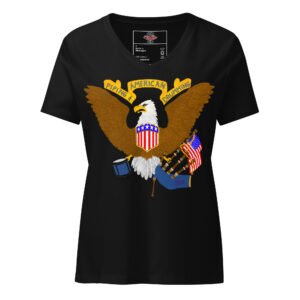 APD Shield Eagle Women’s v-neck t-shirt