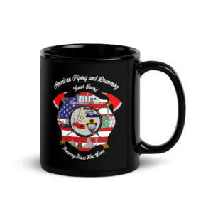 Honor Guard Black Coffee Mug