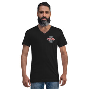 APD Logo Men's Short Sleeve V-Neck T-Shirt