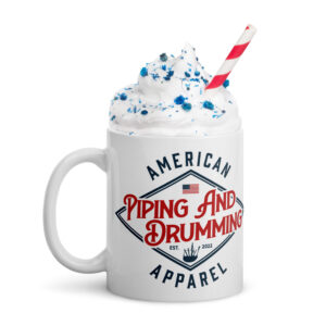 APD Logo White Coffee mug