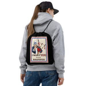 Uncle Sam Piper Drawstring bag