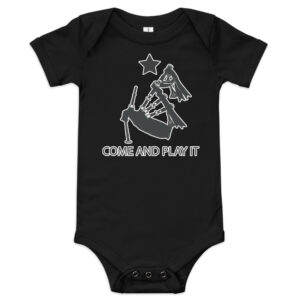Come and Play It Piper Baby short sleeve one piece