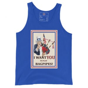 Uncle Sam Pipes Men's Tank Top