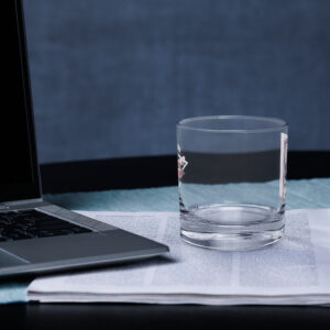 Uncle Sam Piper Rocks glass