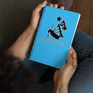 Come and Play It Piper Spiral notebook
