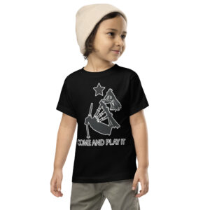 Come and Play It Piper Toddler Short Sleeve Tee