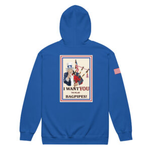 Uncle Sam Piper heavy blend zip hoodie