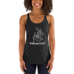 Come and Play It Piper Women's Racerback Tank