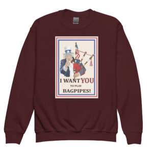 Uncle Sam Piper Youth crewneck sweatshirt