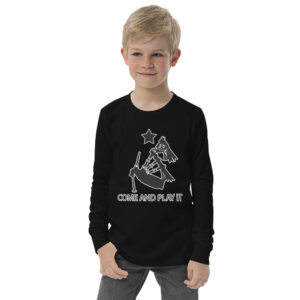 Come and Play It Piper Youth long sleeve tee