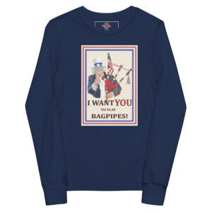 Uncle Sam Piper Youth long sleeve tee