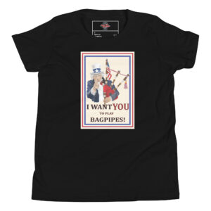 Uncle Sam Piper Youth Short Sleeve T-Shirt