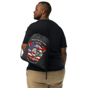 Black APD Honor Guard Drawstring bag