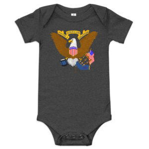 APD Eagle Baby short sleeve one piece