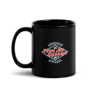 APD Honor Guard Black Glossy Mug