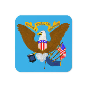 APD Eagle Cork-back coaster