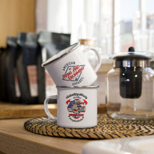 APD Honor Guard Enamel Mug