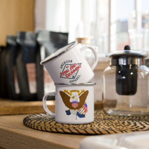 APD Eagle Enamel Mug