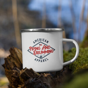 APD Logo Enamel Mug