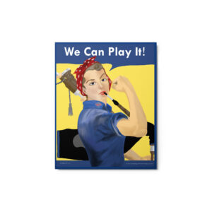 Rosie The Piper Metal prints