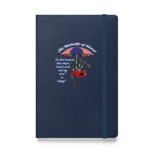 Umbrella of Sound Hardcover bound notebook