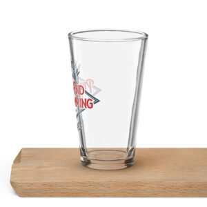 APD Logo Shaker pint glass