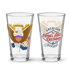APD Eagle Shaker pint glass