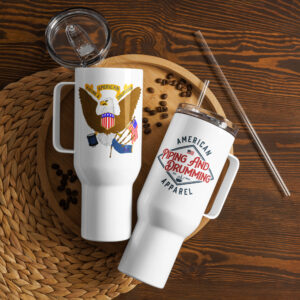 APD Eagle Travel mug with a handle