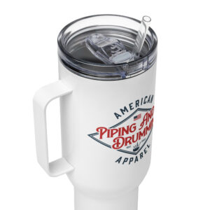 APD Logo Travel mug with a handle