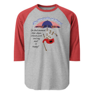 Umbrella of Sound 3/4 Sleeve Raglan
