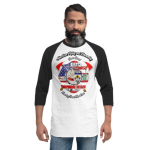 Men's APD Honor Guard 3/4 sleeve raglan shirt