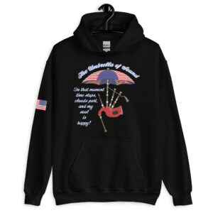 Umbrella of Sound Dark Colors Hoodie