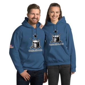 Come and Play It Drummer Hoodie