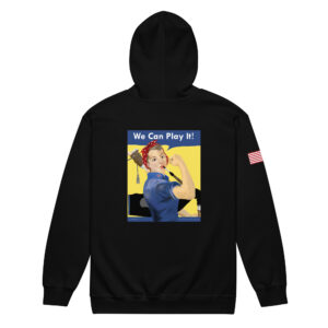 Rosie the Piper heavy blend zip hoodie