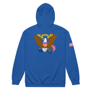APD Eagle heavy blend zip hoodie