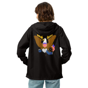 APD Eagle lightweight zip up windbreaker