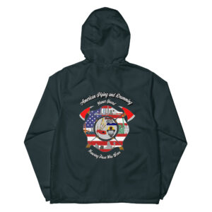 APD Honor Guard lightweight zip up windbreaker