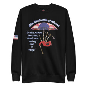 Umbrella of Sound Dark Colors Premium Sweatshirt