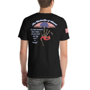 Umbrella of Sound Dark Colors Men's t-shirt