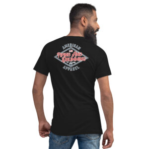 Men's APD Logo Short Sleeve V-Neck T-Shirt