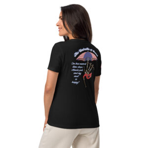 Umbrella of Sound Women’s relaxed v-neck t-shirt