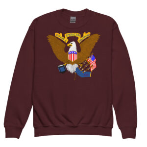 APD Eagle Youth crewneck sweatshirt