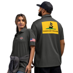 Gadsden Piper Flag adidas space-dyed polo