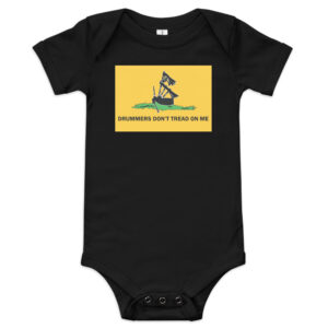 Gadsden Piper Flag Baby short sleeve one piece