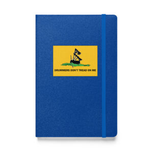 Gadsden Piper Flag Hardcover bound notebook