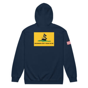 Gadsden Piper Flag heavy blend zip hoodie