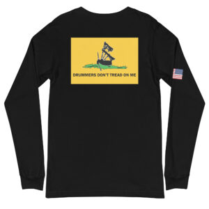 Gadsden Piper Flag Long Sleeve Tee