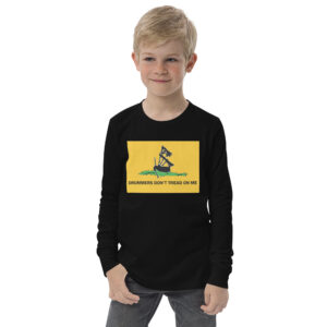 Gadsden Piper Flag Youth long sleeve tee