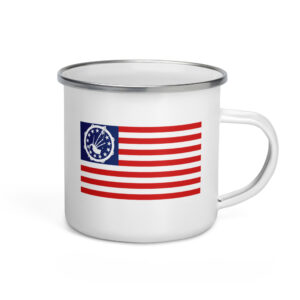 APD Flag Enamel Mug