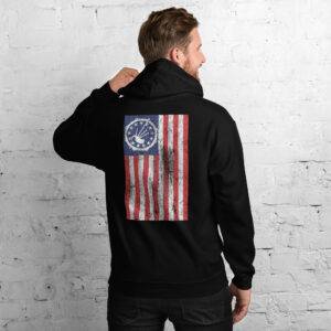 APD Flag Vertical Hoodie
